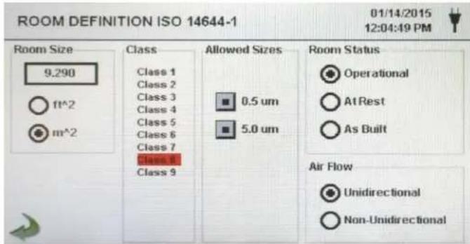PCE Instruments PQC 21 - Room Definition - 1