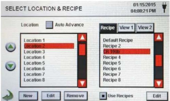 PCE Instruments PQC 21 - 6-4 Locations & Recipes - 9
