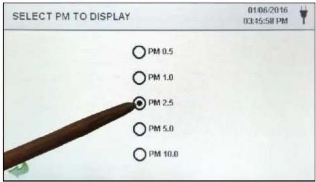PCE Instruments PQC 21 - Environmental Screen size select - 1