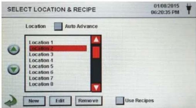 PCE Instruments PQC 21 - 6-4 Locations & Recipes - 2