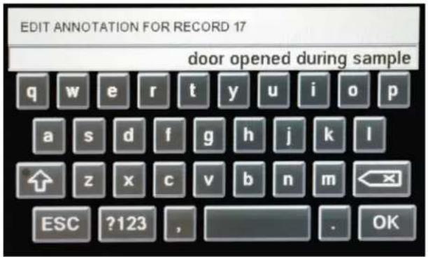 PCE Instruments PQC 21 - Annotations Keyboard - 1