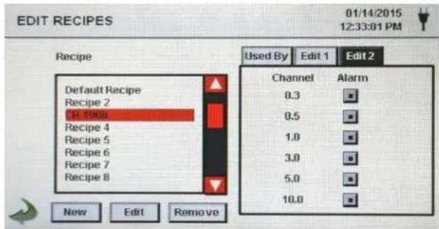 PCE Instruments PQC 21 - Edit 2 Tab - 1