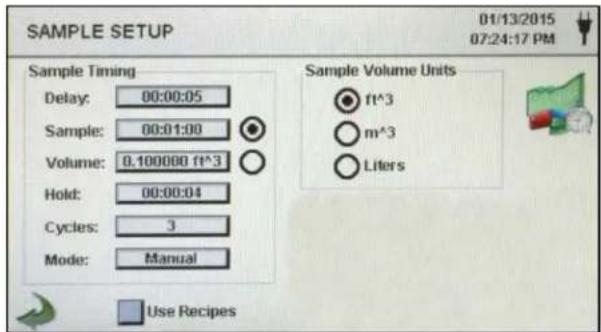 PCE Instruments PQC 21 - 6-2 Sampling Setup - 2