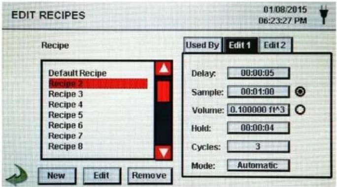 PCE Instruments PQC 20 - Edit 1 Tab - 1