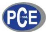 PCE Instruments PQC 22 - 3-1 Control and Menu Icons (ALL MODELS) - 1
