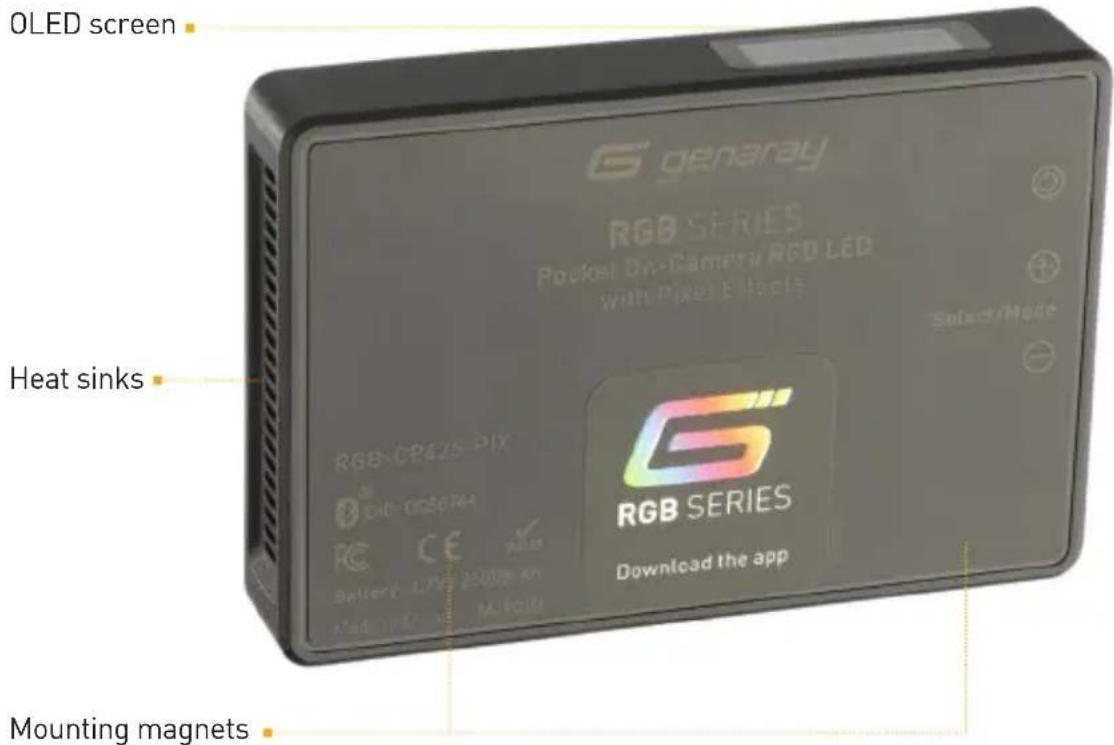 Genaray RGB-CP425-PIX - PRODUCT OVERVIEW - 2