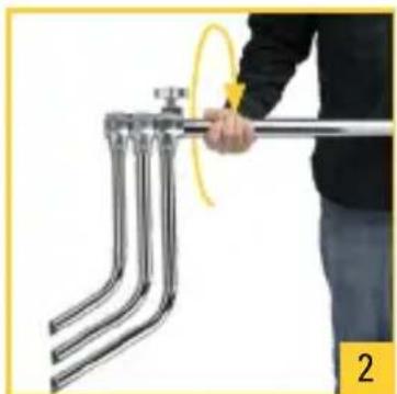 Impact LS-CL40M - Using the Sliding Leg - 2