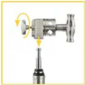 Impact LS-CL40M - Attaching the Grip Head - 1