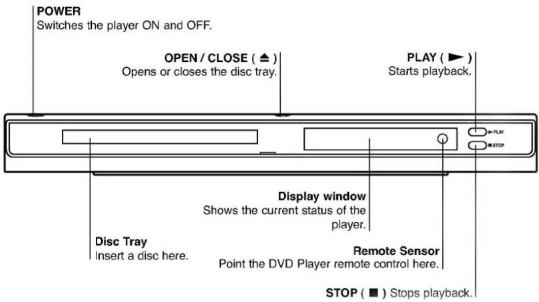 LG DS8521PCA - Front Panel - 1
