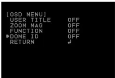 LG LT913PI - DOME ID setting - 1
