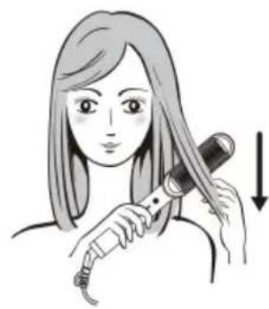 Kogan KAHAIRBRUSA - Using the Straightening Brush - 2