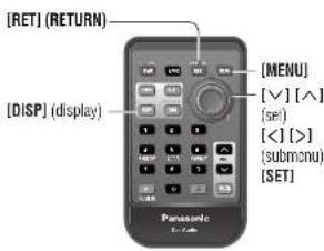 PANASONIC CQ-HX1083W - Front Panel Setting [FACE] - 18