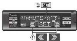 PANASONIC CQ-HX1083W - Function Settings [FUNCTION] - 2