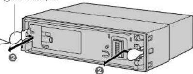 PANASONIC CQ-HX1083W - Remove the Unit - 7