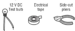 PANASONIC CQ-HX1083W - Required Tools - 1