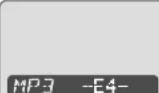 PANASONIC CQ-HX1083W - Error Display Messages - 4