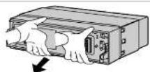 PANASONIC CQ-HX1083W - Remove the Unit - 8