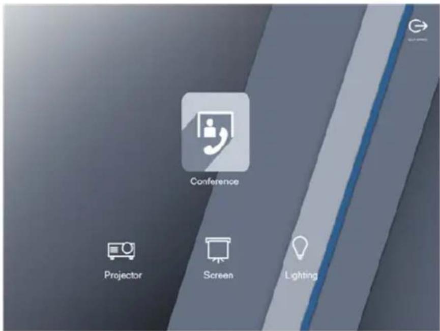 Conference Projector Screen Lighting