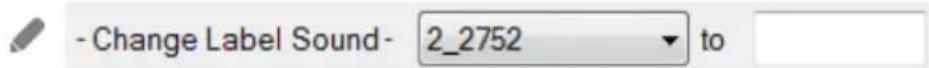 - Change Label Sound - 2_2752 to