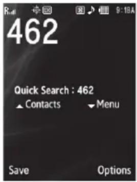SAMSUNG Messager II - Quick Search Shortcut - 2