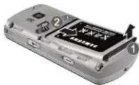 SAMSUNG Messager II - Remove the Battery - 2