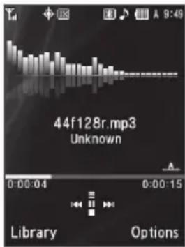 SAMSUNG Messager II - Playing Music - 1