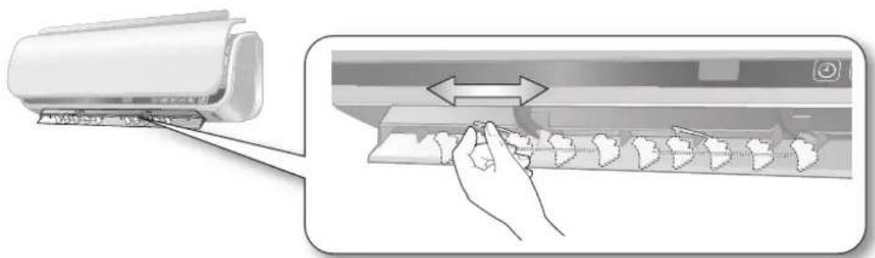 SAMSUNG AQ09ASANSER - Horizontal air flow - 1