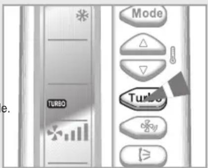 SAMSUNG AQ12JWAX - Changing the Room Temperature Quickly - 1