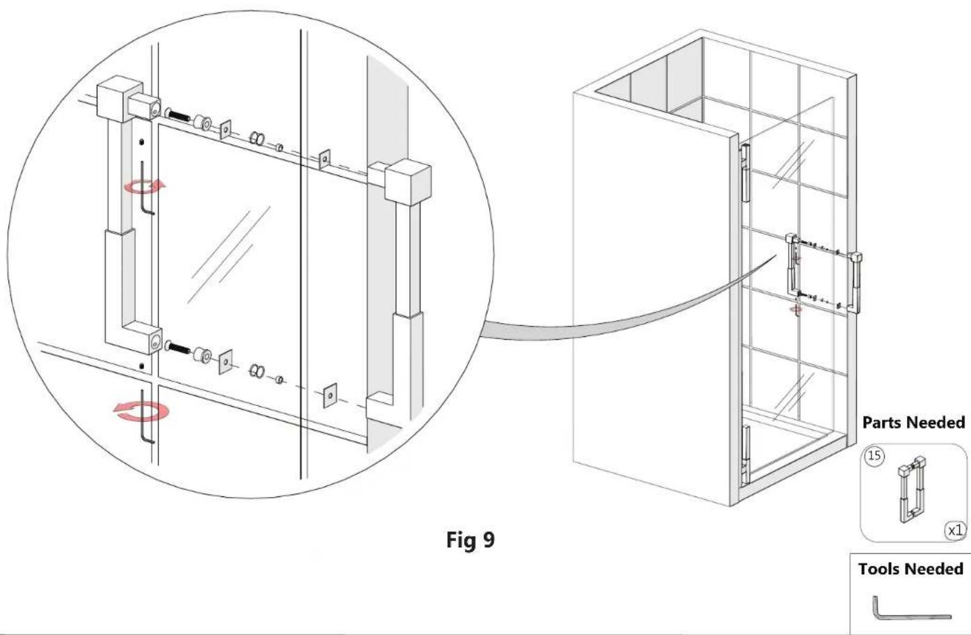 Fig 9 Parts Needed 15 x1 Tools Needed