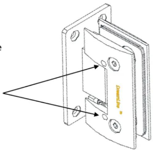 DreamLine Unidoor Plus SHDR-24283634-04 - Setting the Adjustable Hinges - 1