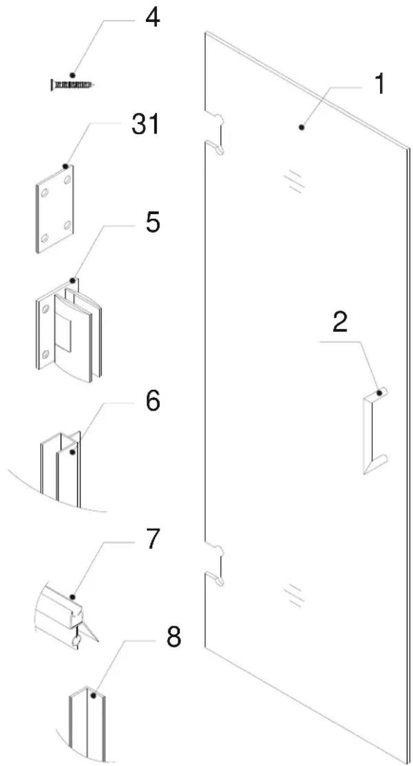 DreamLine Unidoor Plus SHDR-24283634-04 - Preparation - 13