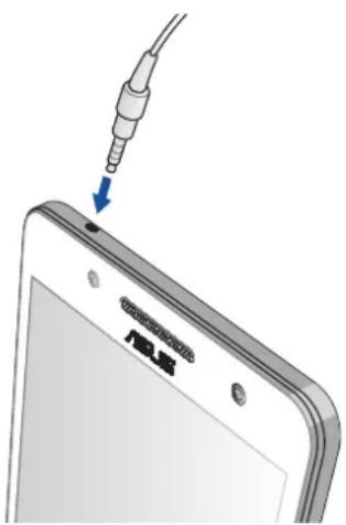 ASUS A502CG - Connecting the audio jack - 1