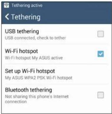 ASUS A502CG - Wi-Fi Hotspot - 3