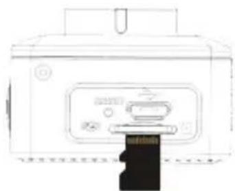EASYPIX GoXtreme Impact - How to use the memory card - 1