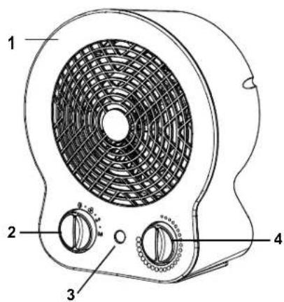 Argoclima Dori Night - DESCRIPTION OF PARTS - 1