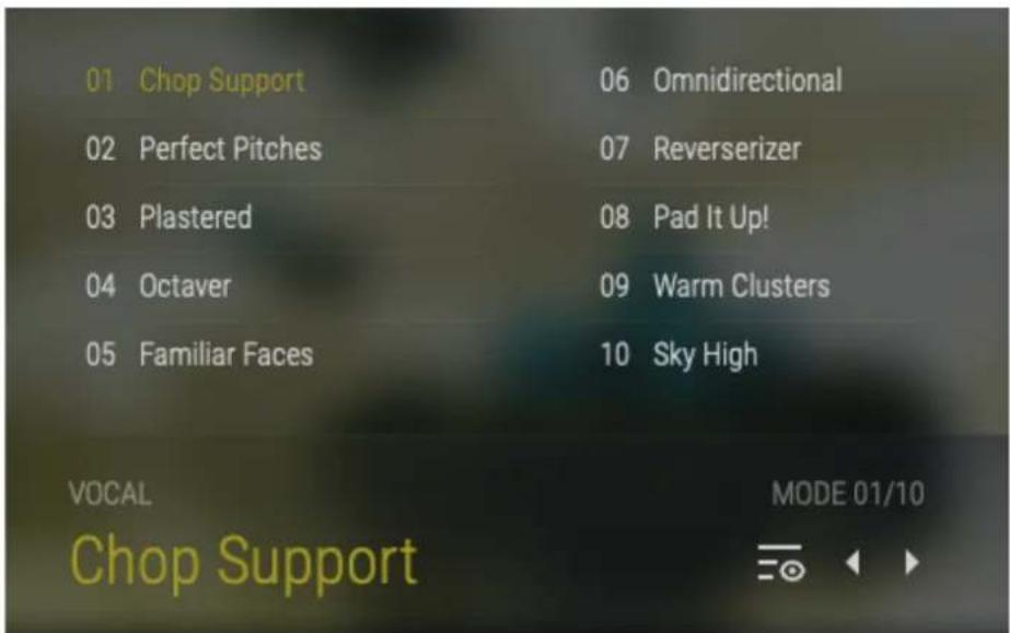 ujam Finisher DYNAMO - Selecting Modes - 1