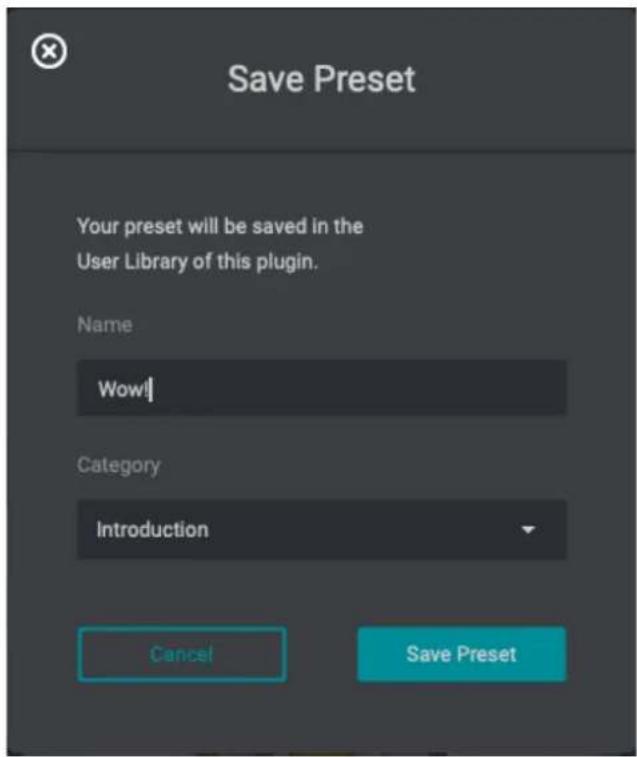 ujam Finisher DYNAMO - Saving Presets - 1