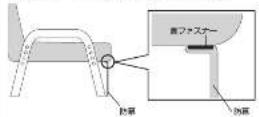 Yamazen SPK-70502 - 防幕の取り外し方 - 2