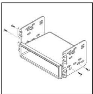 Metra 99-8722B - Provisiones de radio ISO DIN - 1