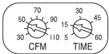 BROAN ZB110L1 - Determinación del retardo del tiempo ajustable por el usuario\* - 2