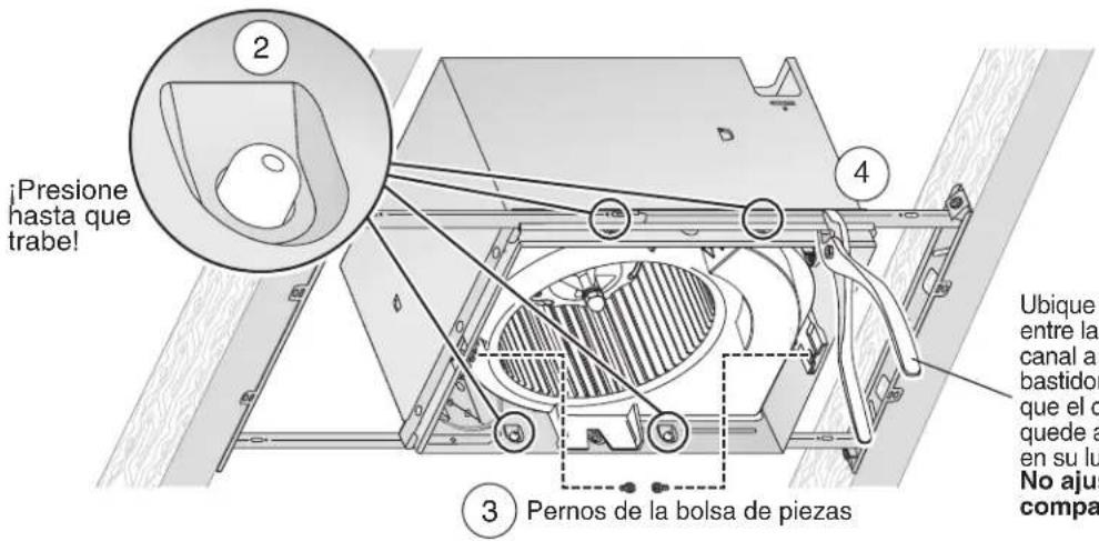 BROAN ZB110L1 - Instalación en una construcción nueva - 2