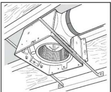 BROAN QTXE150C - Install 6-inch round ductwork. - 1