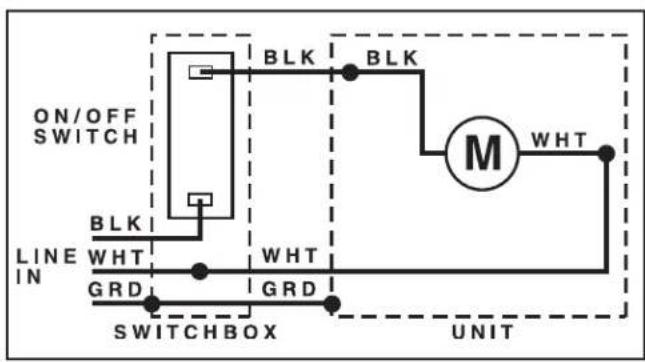 BROAN QTXE150C - CONNECT WIRING - 1
