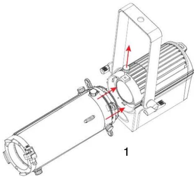 American DJ Encore Profile Mini WW - BARREL - 1