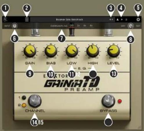 Kuassa Efektor Gainia TD - Function - 1