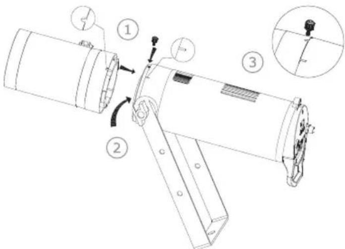 Blizzard node:b WW - Installing a Lens Barrel - 1