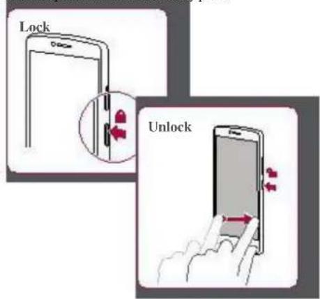 PRESTIGIO MultiPhone 3530 DUO - Lock and unlock the screen - 1