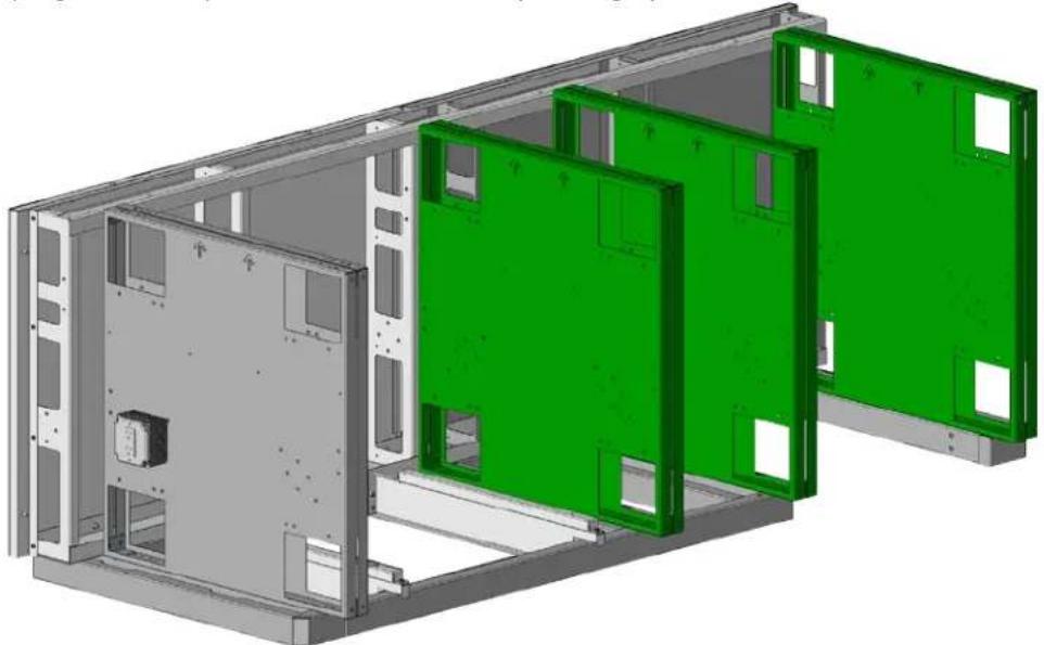 Hestan GESBK12 - BACK AND SUPPORT WALL ASSEMBLY - 4