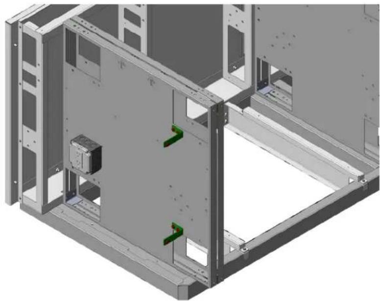 Hestan GESBK12 - BACK AND SUPPORT WALL ASSEMBLY - 5