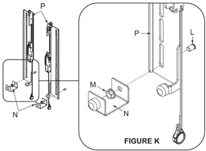 Middle Atlantic C3-24-LD2U - ATTACHING DISPLAY(S) TO THE HORIZONTAL EXTRUSION - 1